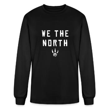 WE THE NORTH - Men's Long Sleeve T-Shirt - black - Front