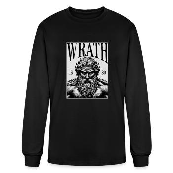 Zeus WRATH 1680 - Men's Long Sleeve T-Shirt - black - Front