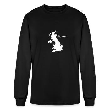 Uk Home - Men's Long Sleeve T-Shirt - black - Front