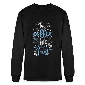 Coffee Coffee Machine Espresso Coffee Shop - Men's Long Sleeve T-Shirt - black - Front