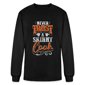 Cooking Gastronomy Restaurant Taste - Men's Long Sleeve T-Shirt - black - Front
