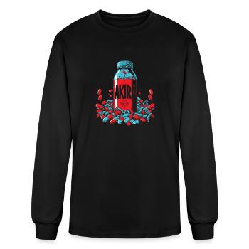 Akira Bottle Pills - Men's Long Sleeve T-Shirt - black - Front