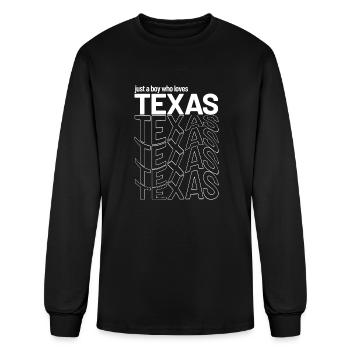 uploaded - Men's Long Sleeve T-Shirt - black - Front