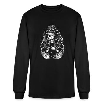 Secret Society - Men's Long Sleeve T-Shirt - black - Front
