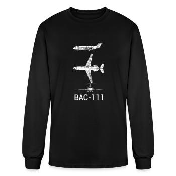 BAC One Eleven - Men's Long Sleeve T-Shirt - black - Front
