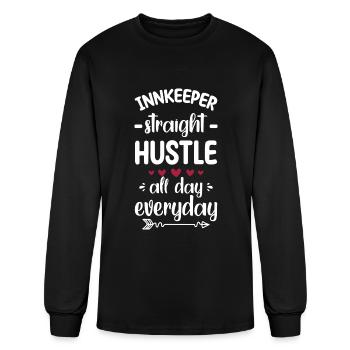 Innkeeper Alcohol Hero Economy - Men's Long Sleeve T-Shirt - black - Front