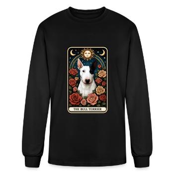 Bull Terrier - Men's Long Sleeve T-Shirt - black - Front