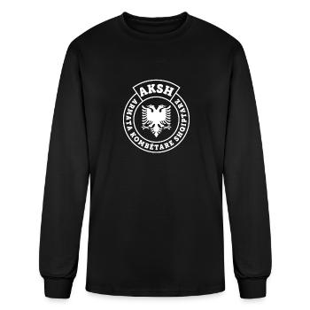 Aksh gift Albania Albanians Balkans Kosovo - Men's Long Sleeve T-Shirt - black - Front