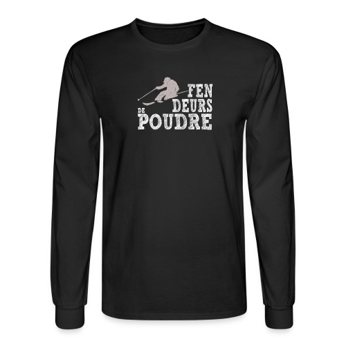 Telemark Fendeur de Poudre - Men's Long Sleeve T-Shirt