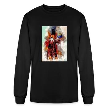 Around The World With Willy Fog - Men's Long Sleeve T-Shirt - black - Front