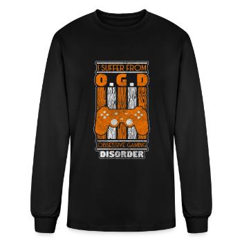 Gaming Video Game Gaming - Men's Long Sleeve T-Shirt - black - Front