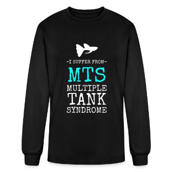Aquarium Aquatic Ornamental Fish Freshwater - Men's Long Sleeve T-Shirt - black - Front