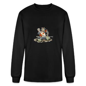 Vintage Samurai Art - Men's Long Sleeve T-Shirt - black - Front