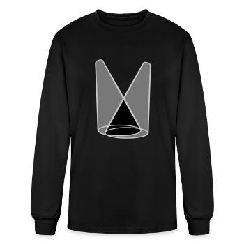 stage 2 spotlight light - Men's Long Sleeve T-Shirt - black - Front