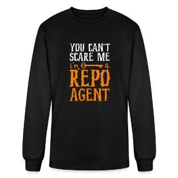 Repo Agent - Men's Long Sleeve T-Shirt - black - Front