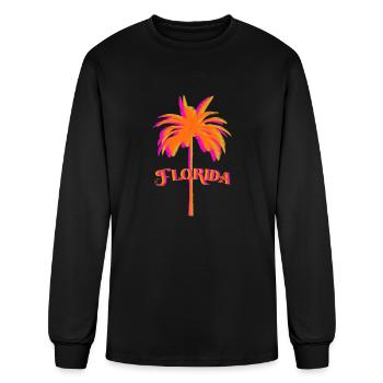 Come to Florida - Men's Long Sleeve T-Shirt - black - Front