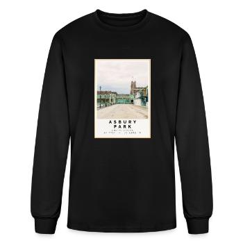 Asbury Park - Men's Long Sleeve T-Shirt - black - Front