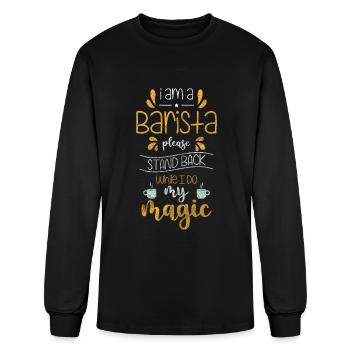 Coffee Portafilter Espresso - Men's Long Sleeve T-Shirt - black - Front