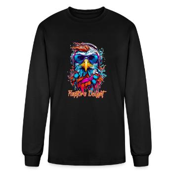 Raptor Eagle2 - Men's Long Sleeve T-Shirt - black - Front