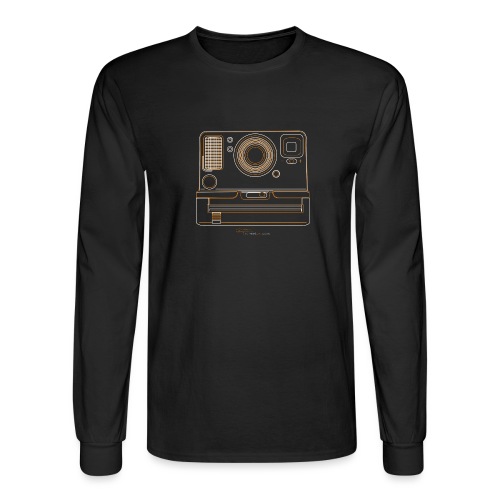 Camera Sketches - Polaroid OneStep2 - Men's Long Sleeve T-Shirt