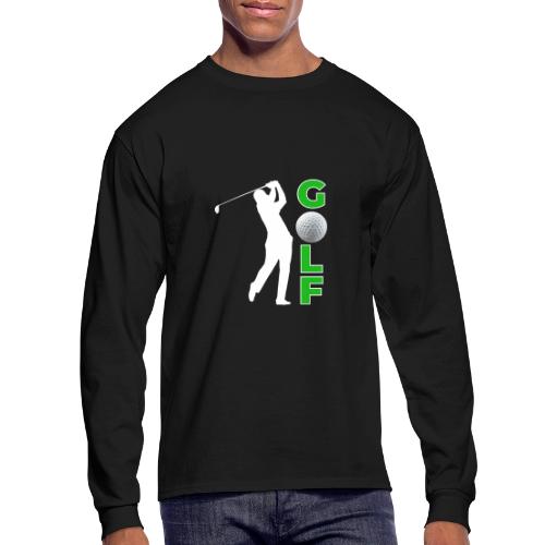 Golf: Classic Golf Motion - Men's Long Sleeve T-Shirt