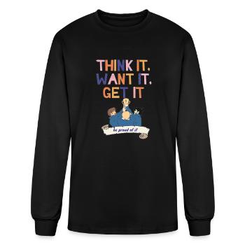 motivation - T-shirt à manches longues Homme - noir - Devant