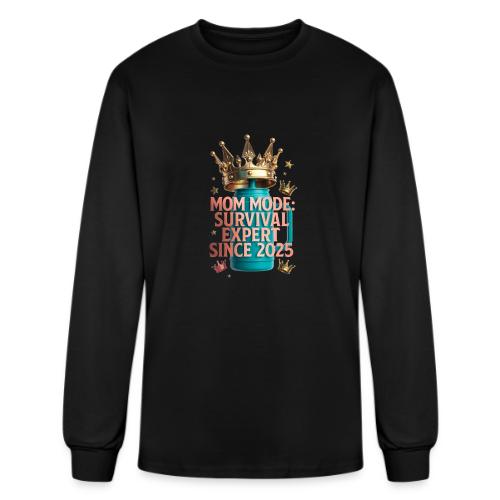 Mom Mode Survival Expert Tee - Men's Long Sleeve T-Shirt