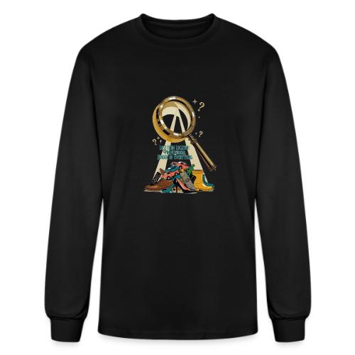 Lost Item Locator T Shirt, Professional Finder Mug - Men's Long Sleeve T-Shirt