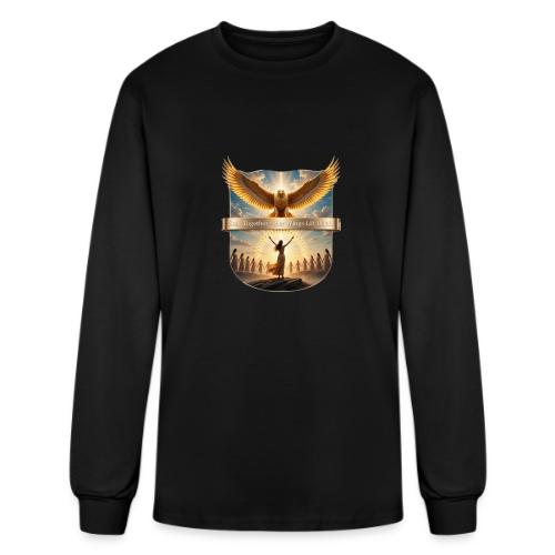 Women’s Day Eagle Matriarch T Shirt,, Gift for Mom - Men's Long Sleeve T-Shirt