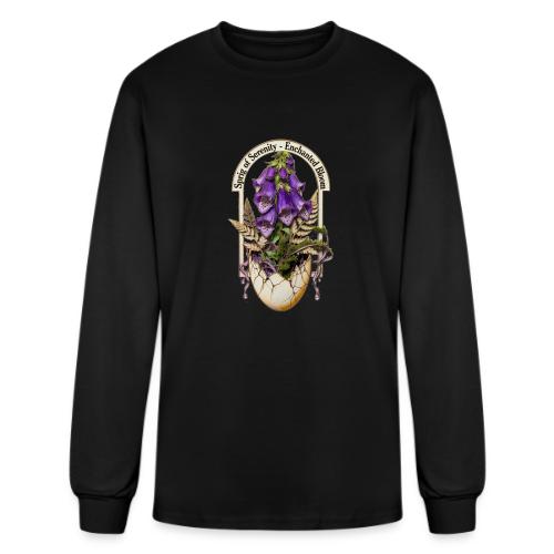 Spring Serenity Foxglove Tee, Easter Gift for wife - Men's Long Sleeve T-Shirt