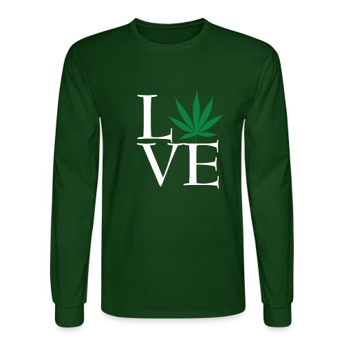 Love Weed - Men's Long Sleeve T-Shirt