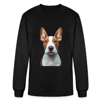 Bull Terrier - Men's Long Sleeve T-Shirt - black - Front