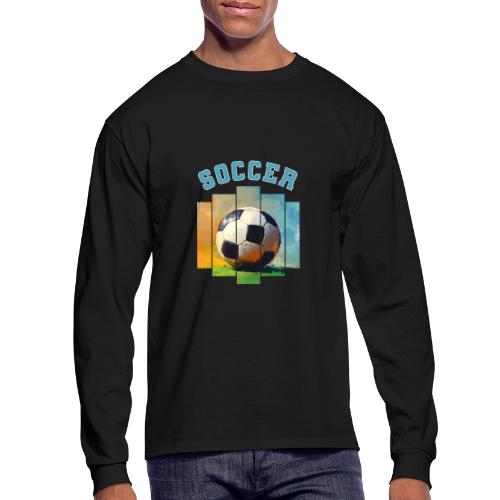 Soccer Ball Vibes - Men's Long Sleeve T-Shirt