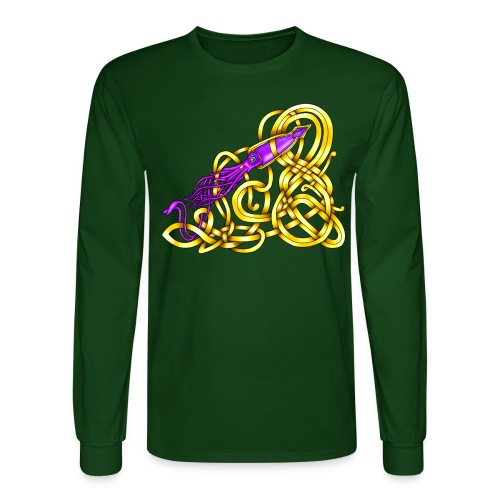 Celtic Squid - Men's Long Sleeve T-Shirt