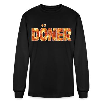 Döner Kebab - Men's Long Sleeve T-Shirt - black - Front