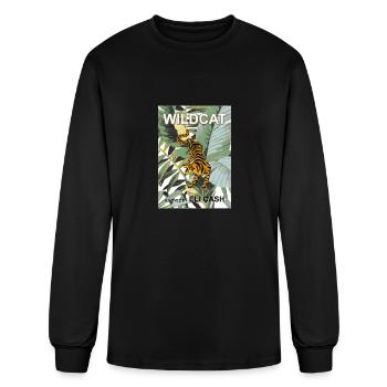 Wildcat - a Novel by Eli Cash - Men's Long Sleeve T-Shirt - black - Front