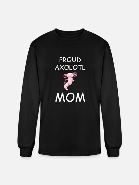 Axolotl Gift Amphibians Axolotls - Men's Long Sleeve T-Shirt - black