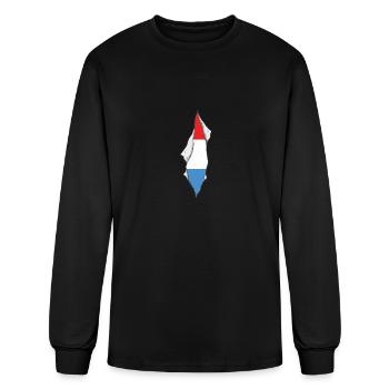 luxembourg flag proud - Men's Long Sleeve T-Shirt - black - Front