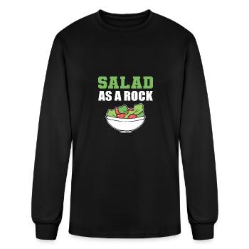 As a Rock Dietician Gift - Men's Long Sleeve T-Shirt - black - Front