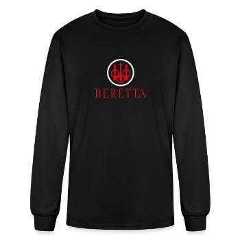 Beretta Gun Armée Arme Logo - T-shirt à manches longues Homme - noir - Devant