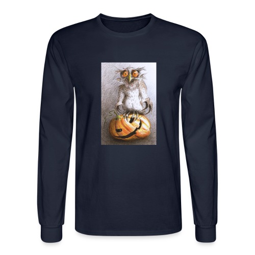 Vampire Owl - Men's Long Sleeve T-Shirt