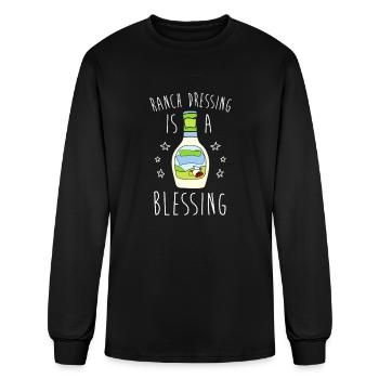 Ranch Dressing Is A Blessing - Men's Long Sleeve T-Shirt - black - Front