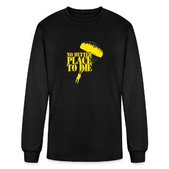 No Better Place to Die - Men's Long Sleeve T-Shirt - black - Front