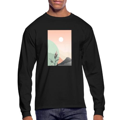 Retro Sunrise - Men's Long Sleeve T-Shirt