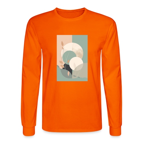 Day to Night in the Garden - Men's Long Sleeve T-Shirt