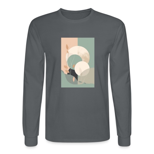 Day to Night in the Garden - Men's Long Sleeve T-Shirt
