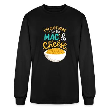 Mac And Cheese - Men's Long Sleeve T-Shirt - black - Front