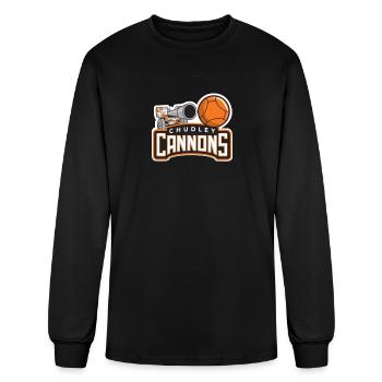 chudley cannons - Men's Long Sleeve T-Shirt - black - Front
