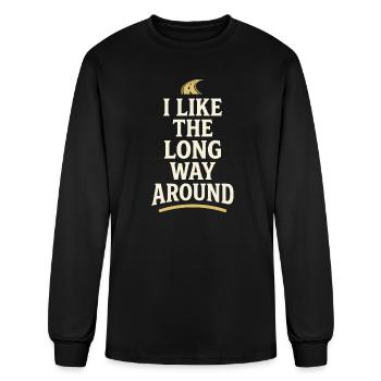 Truck Sim Truck Simulator Sim Trucker Long Haul - Men's Long Sleeve T-Shirt - black - Front