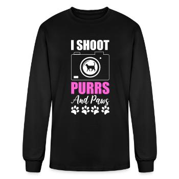 Pet Photography Pet Photographer - Men's Long Sleeve T-Shirt - black - Front